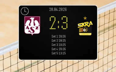 [SIATKÓWKA] PlusLiga – Indykpol AZS Olsztyn – PGE GiEK SKRA Bełchatów 2:3. Bełchatowianie biorą piąte miejsce