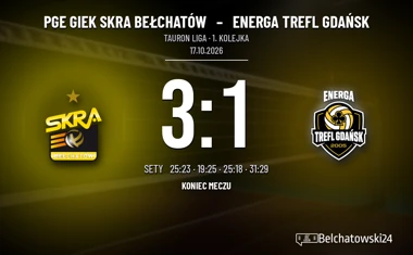 [SIATKÓWKA] Tauron Liga – PGE GiEK SKRA Bełchatów – Energa Trefl Gdańsk 3:1 na otwarcie sezonu