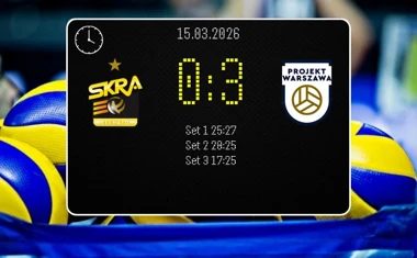 [SIATKÓWKA] PGE GiEK SKRA Bełchatów – PGE Projekt Warszawa 0:3 w PlusLidze, 26. kolejka