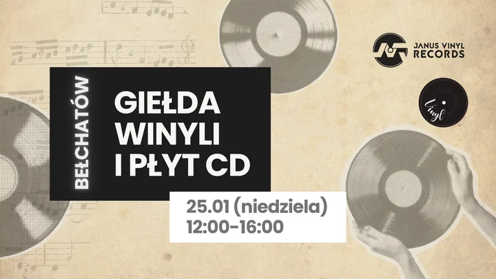 Obraz do artykułu: Giełda Winyli i Płyt CD w Bełchatowie – winylowy zawrót głowy 🎶🔥
