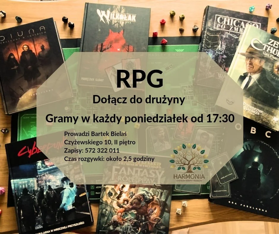Obrazek przedstawia grafikę promocyjną wydarzenia Spotkanie miłośników RPG w Bełchatowie - sesja Zew Cthulhu