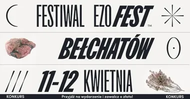 Grafika promocyjna wydarzenia Festiwal Ezoteryki i Medycyny Naturalnej w Bełchatowie