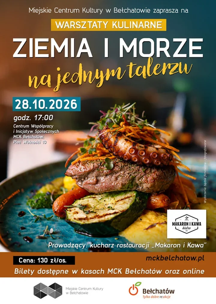Mięso spotka owoce morza. Kulinarna wyprawa w Bełchatowie