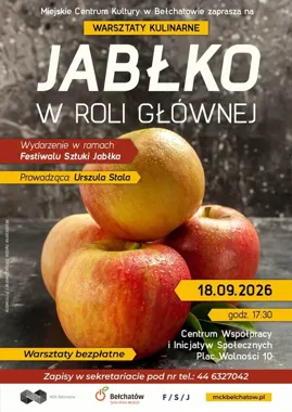 Jabłko wychodzi poza deser - kulinarna uczta dla dorosłych w Bełchatowie
