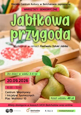 Jabłkowa przygoda w Bełchatowie - dzieci stworzą sztukę z jabłkiem