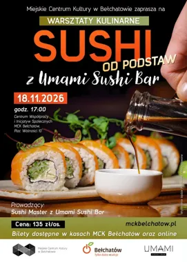 Sushi bez tajemnic w Bełchatowie. MCK zaprasza na warsztaty od podstaw