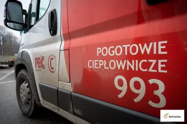 Bełchatów na kilka godzin bez ciepła po awarii przy Przemysłowej