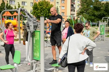 Grafika promocyjna wydarzenia Rusz się po zdrowie. Dołącz do bezpłatnych zajęć