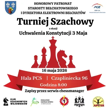 Bełchatowska sala PCS znów wypełni się szachowymi partiami i młodymi graczami