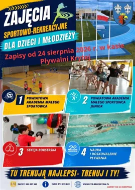 Cztery sportowe ścieżki dla dzieci. Zapisy ruszają w Bełchatowie
