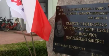 Pamięć o ks. Jerzym Popiełuszce uczczona w Bełchatowie. Była modlitwa za Ojczyznę