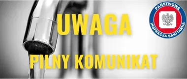 Ważny komunikat dla odbiorców wody z wodociągu Zelów