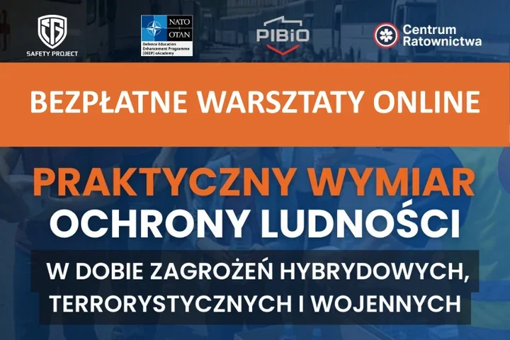 Praktyczne warsztaty o ochronie ludności – bezpłatne szkolenie online z certyfikatem