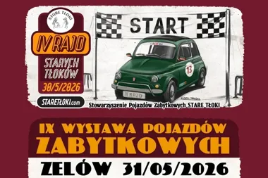 Stare tłoki wracają do Zelowa. Weekend z klasykami i zabytkowymi rzadkościami