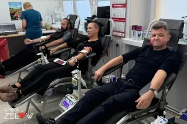 39 osób przyszło oddać krew w Zelowie. Zebrano 14,67 litra